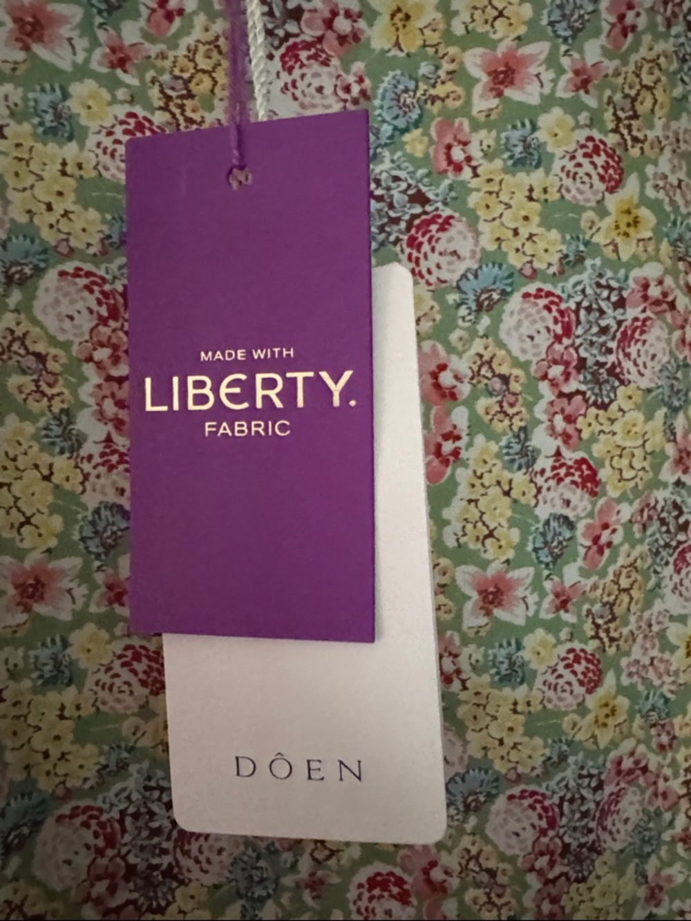 Doen Floral Chrysanthemum Dee Sundress in Pastel Mix - Picture 5 of 10